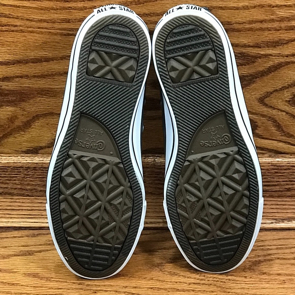 Converse CTAS Hi Black White Black Shoes - Picture 6 of 7